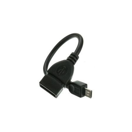 Cable Wholesale USB OTG Adapter, USB Micro-B Male to USB Type A Female, USB On The Go 30U2-21100